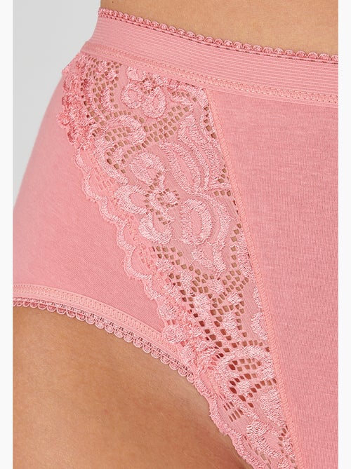 Lot de 3 culottes coton stretch - Damart - Kiabi