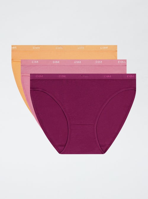 Lot de 3 culottes 'Dim' - Kiabi
