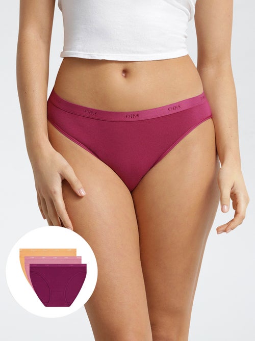 Lot de 3 culottes 'Dim' - Kiabi