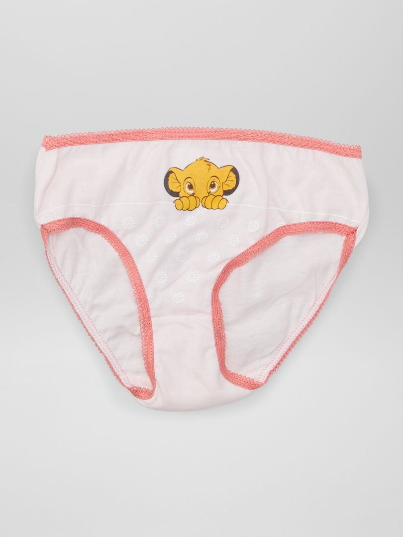 Lot de 3 culottes 'Disney' Rose - Kiabi