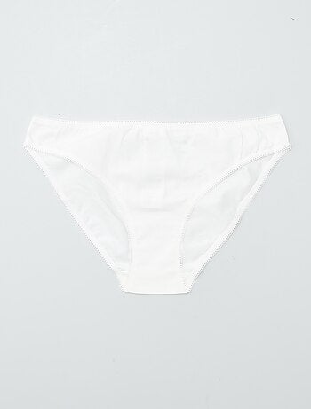 Lot de 3 culottes en coton