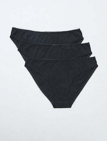 Lot de 3 culottes en coton