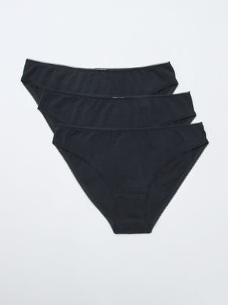 Lot de 3 culottes en coton