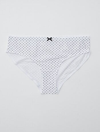 Lot de 3 culottes en coton stretch