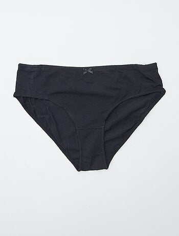 Lot de 3 culottes en coton stretch