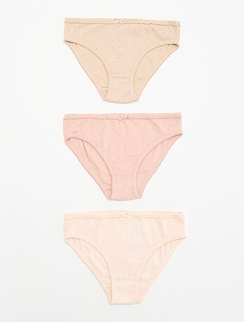 Lot de 3 culottes fantaisies
