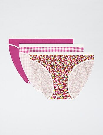 Lot de 3 culottes fantaisies 'DIM'