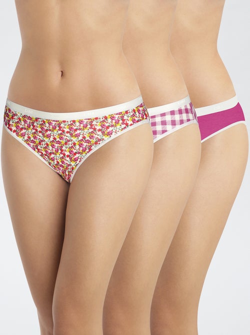 Lot de 3 culottes fantaisies 'DIM' - Kiabi