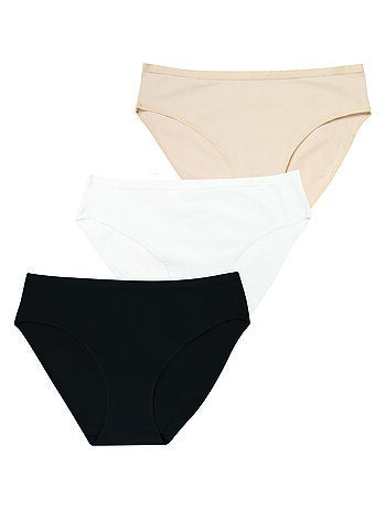 Lot de 3 culottes femme Ecopack Basic Athena