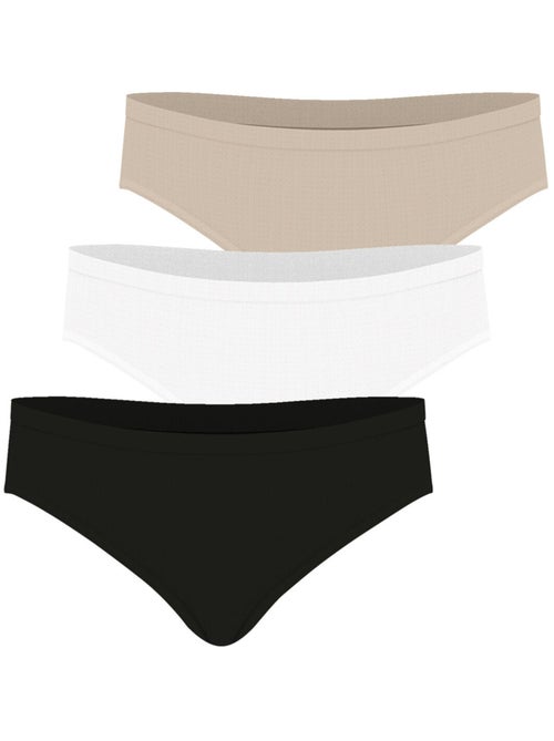 Lot de 3 culottes femme Ecopack Basic Athena - Kiabi