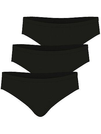 Lot de 3 culottes femme Ecopack Basic Athena