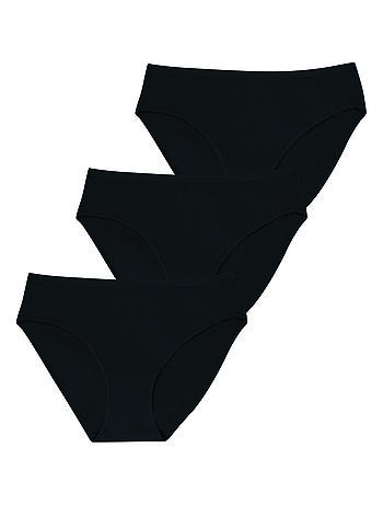 Lot de 3 culottes femme Ecopack Basic Athena