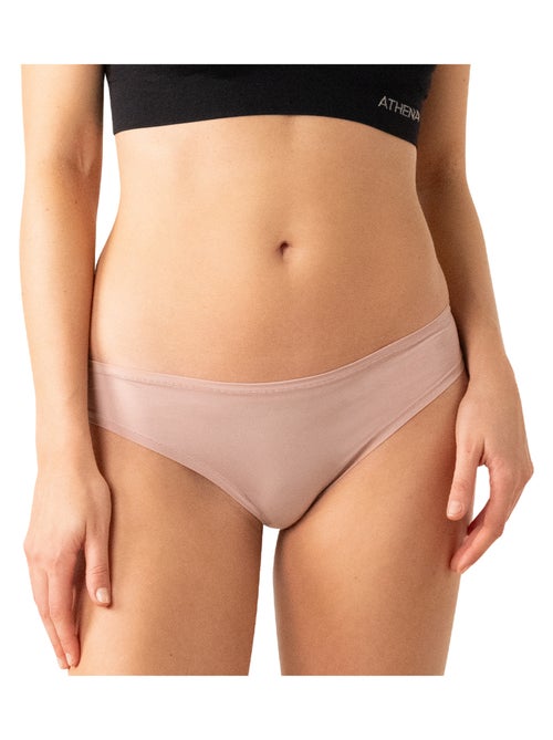 Lot de 3 culottes femme Ecopack Micro Athena - Kiabi