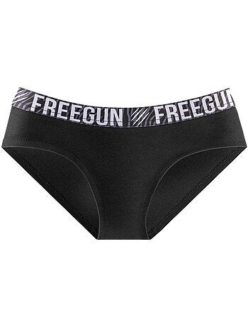 Lot de 3 culottes femme en coton Bestial Freegun