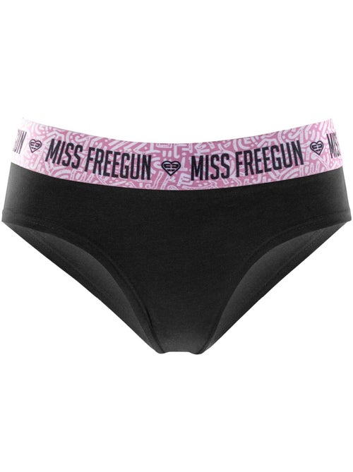 Lot de 3 culottes femme en coton Ethnik Freegun - Kiabi