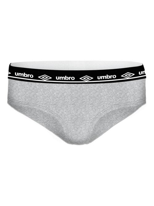 Lot de 3 culottes femme en coton Umbro ceinture Noire Umbro - Kiabi