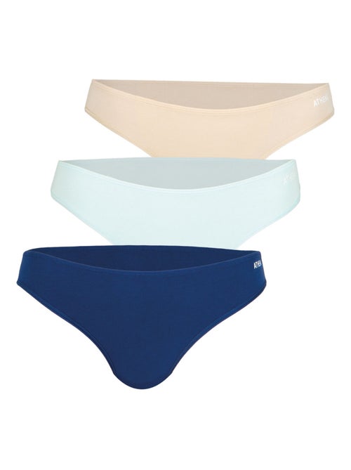 Lot de 3 culottes femme My Petit Prix Athena - Kiabi