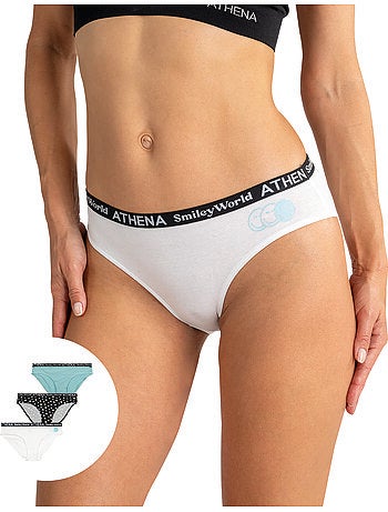 Lot de 3 culottes femme SmileyWorld® I Athena
