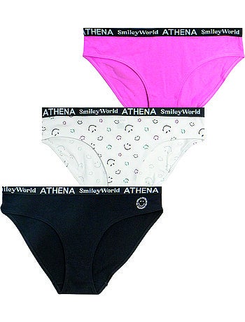 Lot de 3 culottes femme SmileyWorld® I Athena