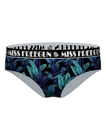 Lot de 3 culottes femme Tropical Flower Freegun