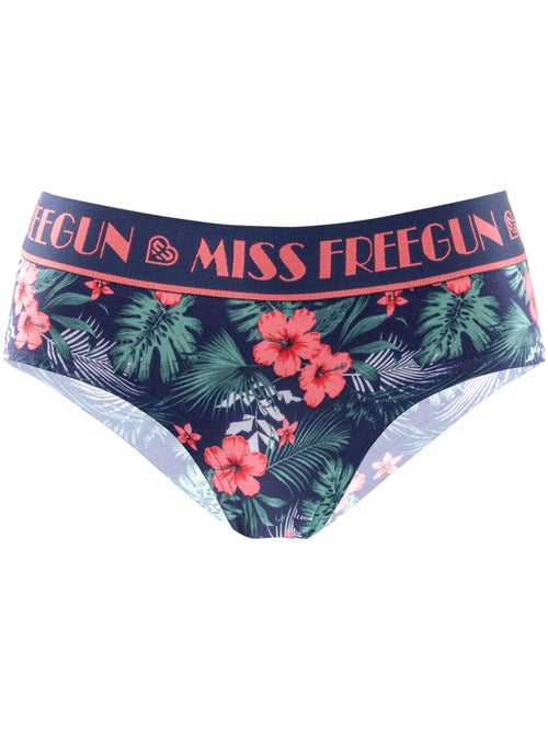 Lot de 3 culottes femme Tropical Flower Freegun - Kiabi