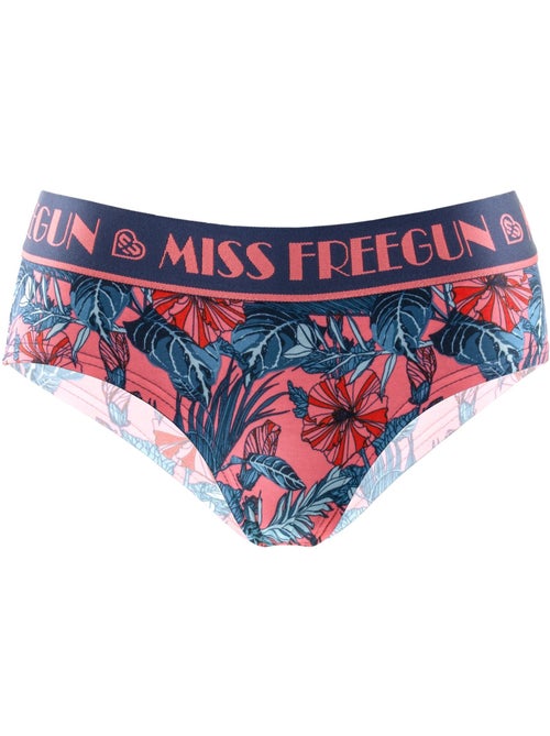 Lot de 3 culottes femme Tropical Flower Freegun - Kiabi