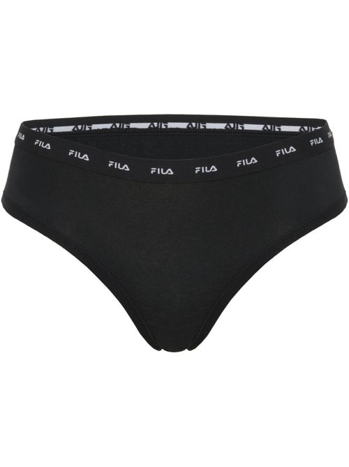 Lot de 3 culottes femme uni Fila - Kiabi