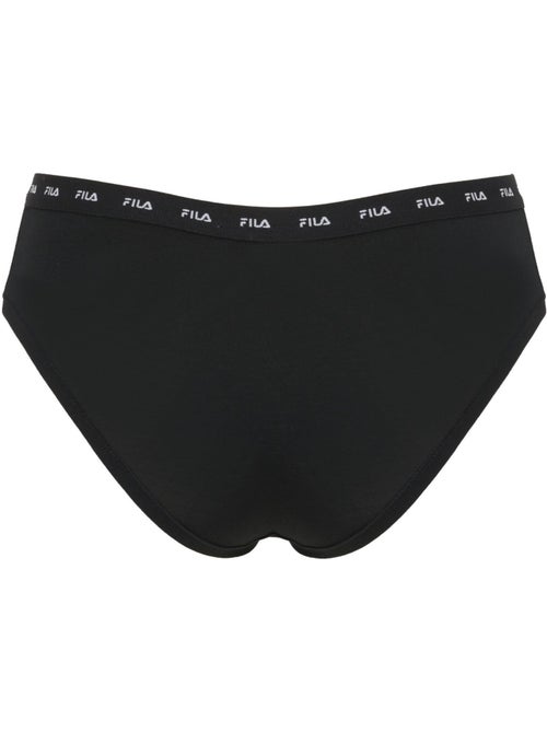 Lot de 3 culottes femme Uni Fila - Kiabi