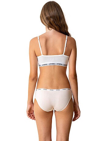 Lot de 3 culottes fille ecopack athena