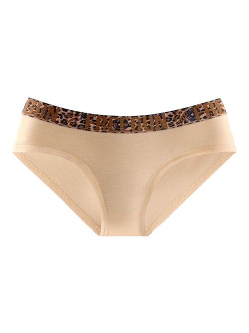 Lot de 3 culottes fille en coton Bestial Freegun - Kiabi