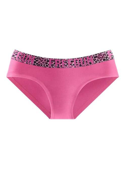 Lot de 3 culottes fille en coton Bestial Freegun - Kiabi