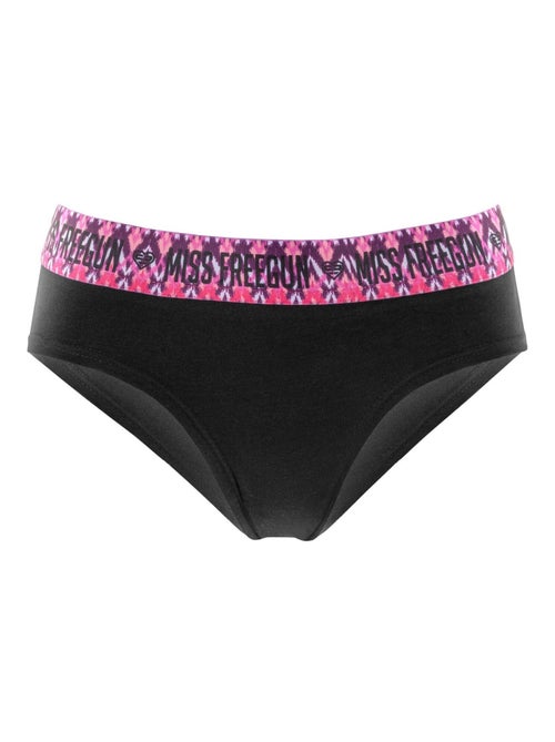 Lot de 3 culottes fille en coton Ethnik Freegun - Kiabi