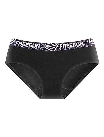 Lot de 3 culottes fille en coton Origami Freegun