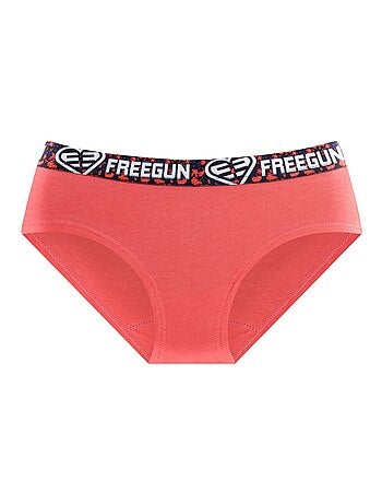 Lot de 3 culottes fille en coton Origami Freegun