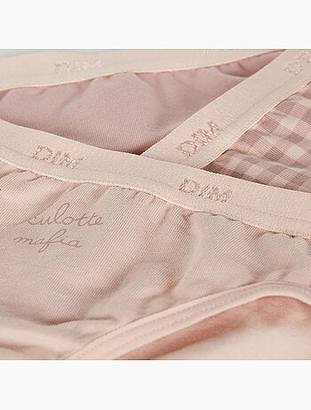 Lot de 3 Culottes fille Pockets Coton