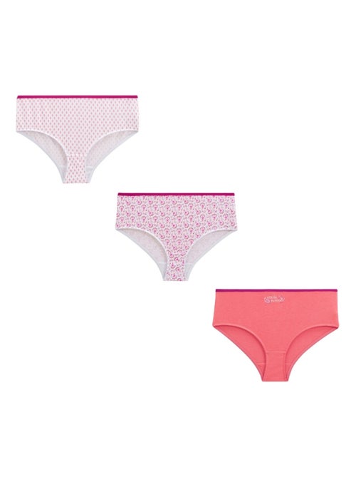 Lot de 3 culottes fille Ethnic Summer - Kiabi
