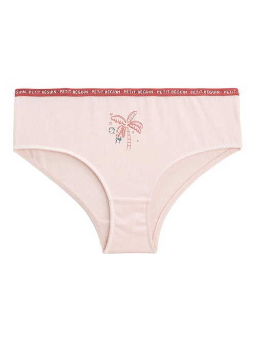 Lot de 3 culottes fille Flower Jungle - Kiabi