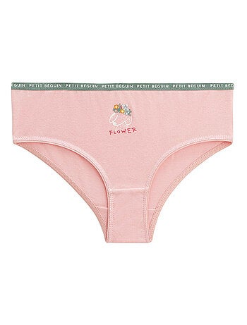Lot de 3 culottes fille Flower