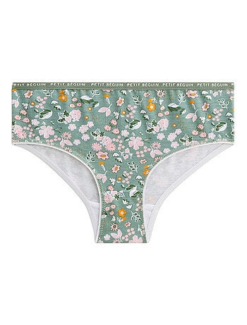 Lot de 3 culottes fille Flower