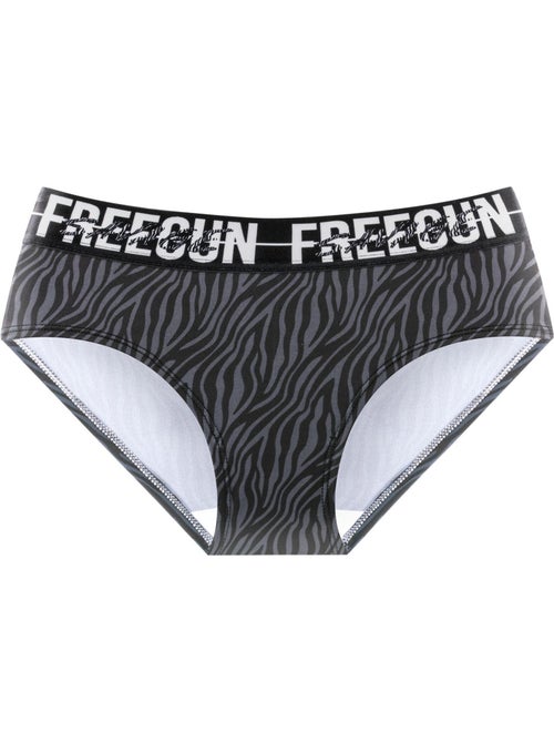 Lot de 3 culottes fille Leopard Freegun - Kiabi