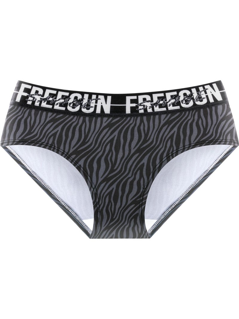 Lot de 3 culottes fille Leopard Freegun Beige - Kiabi