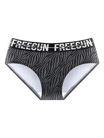 Lot de 3 culottes fille Leopard Freegun