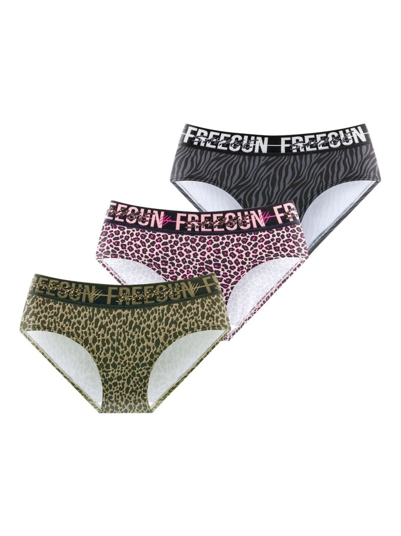 FREEGUN Ensemble Femme Brassière Shorties ou Boxer en Coton Bio FREEGUN Ensemble Femme Brassière Shorties ou Boxer en Coton Bio