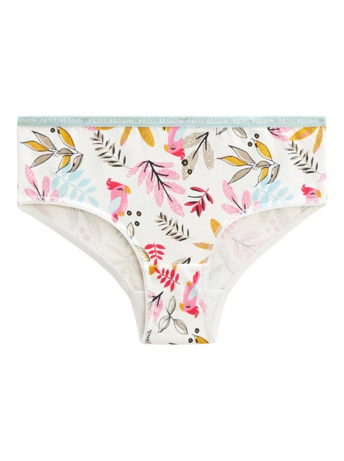 Lot de 3 culottes fille Love Jungle - Kiabi