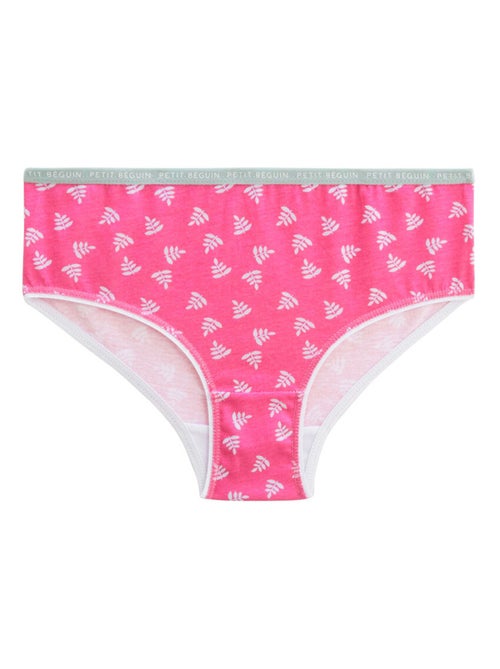 Lot de 3 culottes fille Love Jungle - Kiabi