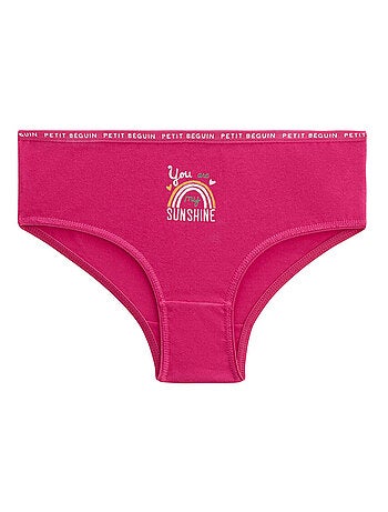 Lot de 3 culottes fille My Sunshine