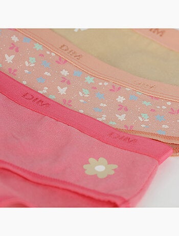 Lot de 3 Culottes fille Pockets Coton