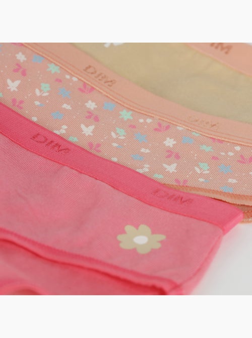 Lot de 3 Culottes fille Pockets Coton - Kiabi