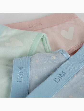 Lot de 3 Culottes fille Pockets Coton