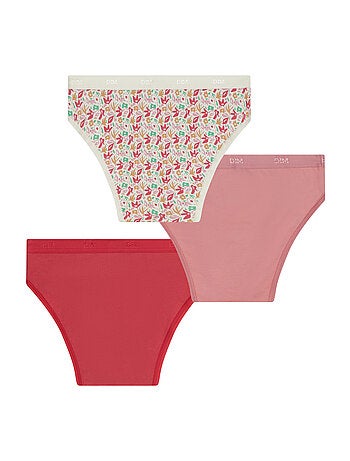 Lot de 3 Culottes fille Pockets Coton